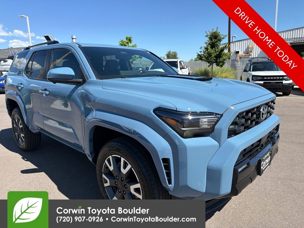 Blue 2026 Toyota 4Runner SUV / Crossover Four-Wheel Drive 8-Speed Automatic