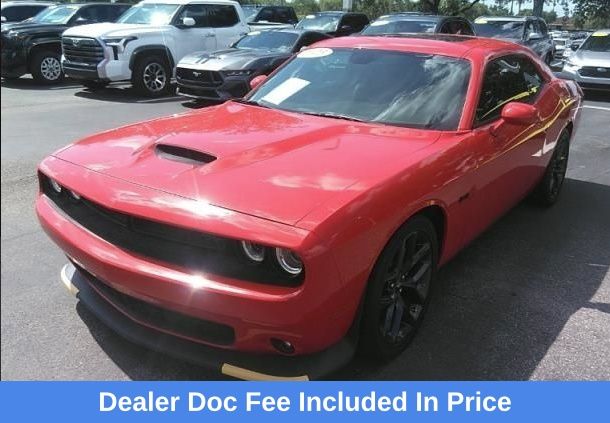 Torred Clearcoat 2023 Dodge Challenger Coupe Rear-Wheel Drive 8-Speed Automatic