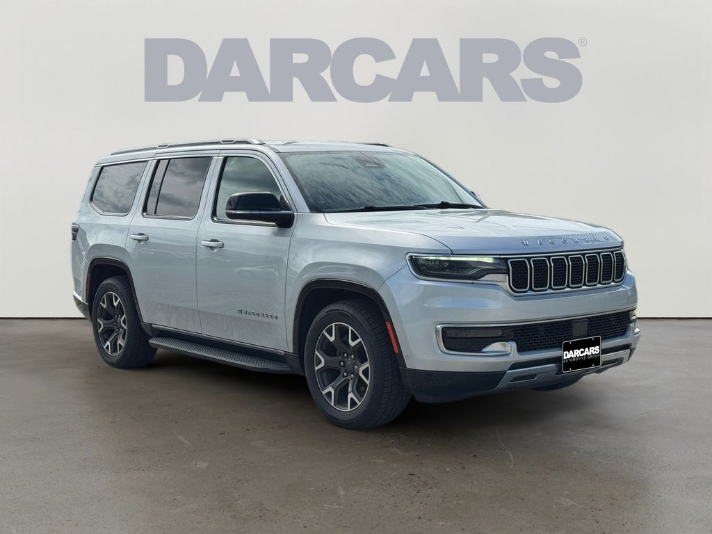 Silver 2024 Jeep Wagoneer SUV / Crossover Four-Wheel Drive 8-Speed Automatic