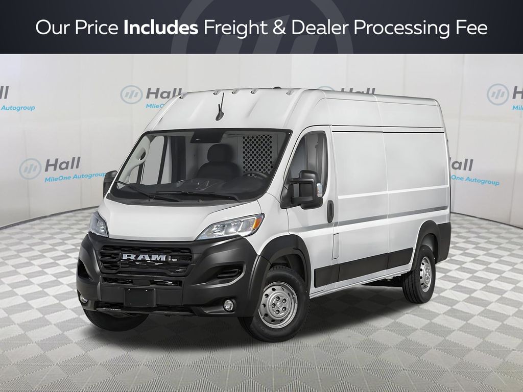 Bright White Clearcoat 2025 RAM ProMaster Van Front-Wheel Drive 9-Speed Automatic