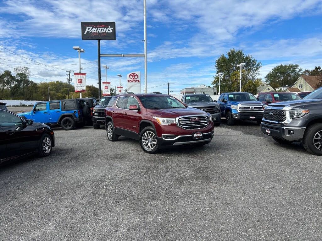 Crimson Red Tintcoat 2017 GMC Acadia SLE-2 AWD SUV / Crossover Four-Wheel Drive 6-Speed Automatic