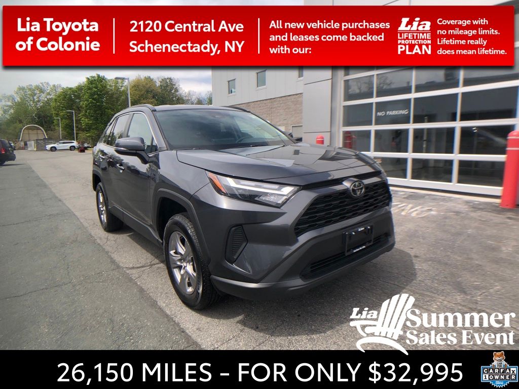 Magnetic Gray Metallic 2025 Toyota RAV4 XLE AWD SUV / Crossover All-Wheel Drive 8-Speed Automatic