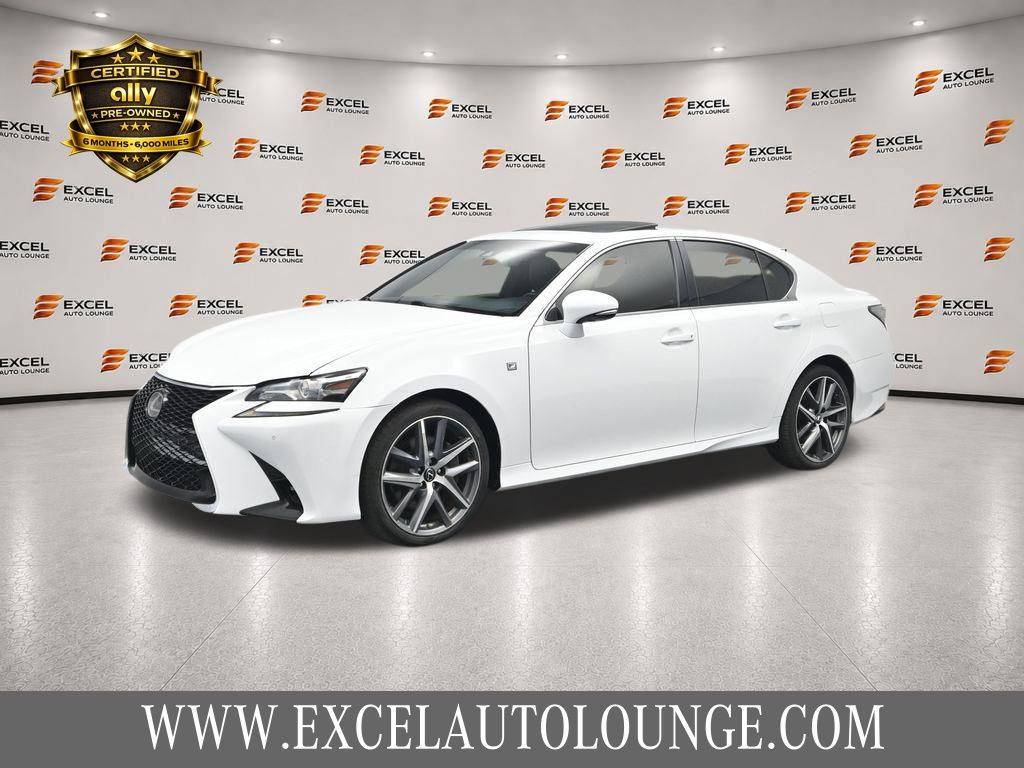 Ultra White 2018 Lexus GS Sedan All-Wheel Drive 6-Speed Automatic
