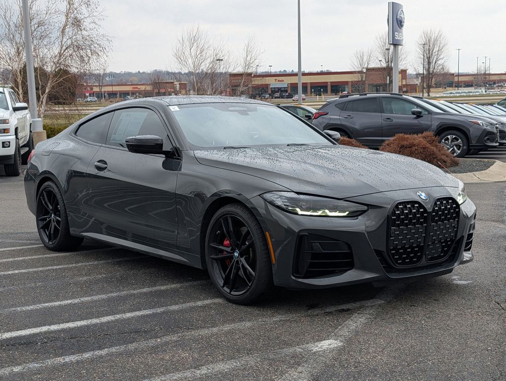 Dravit Gray Metallic 2022 BMW 4 Series M440i Coupe xDrive Coupe All-Wheel Drive 8-Speed Automatic