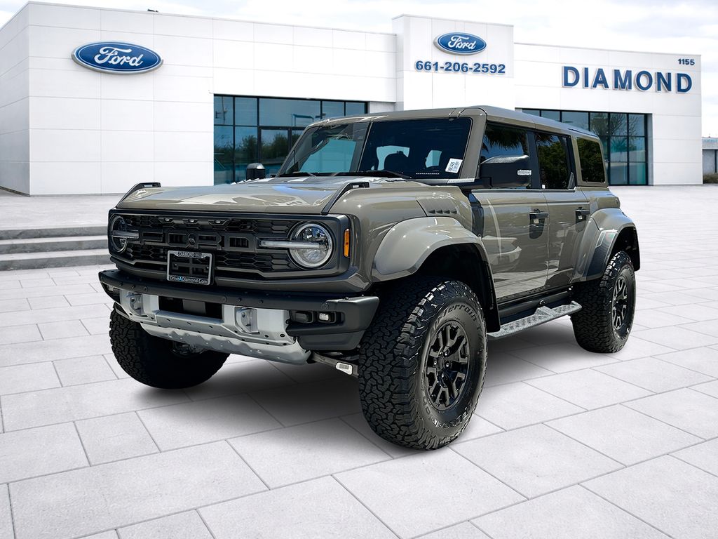 Gray 2026 Ford Bronco Raptor SUV / Crossover Four-Wheel Drive Automatic