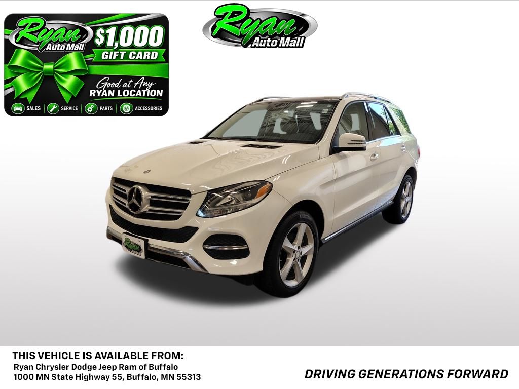 Polar White 2017 Mercedes-Benz GLE SUV / Crossover All-Wheel Drive 7-Speed Automatic