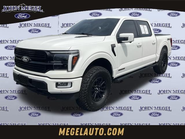 White Metallic 2024 Ford F-150 Platinum SuperCrew 4WD Pickup Truck Four-Wheel Drive Automatic