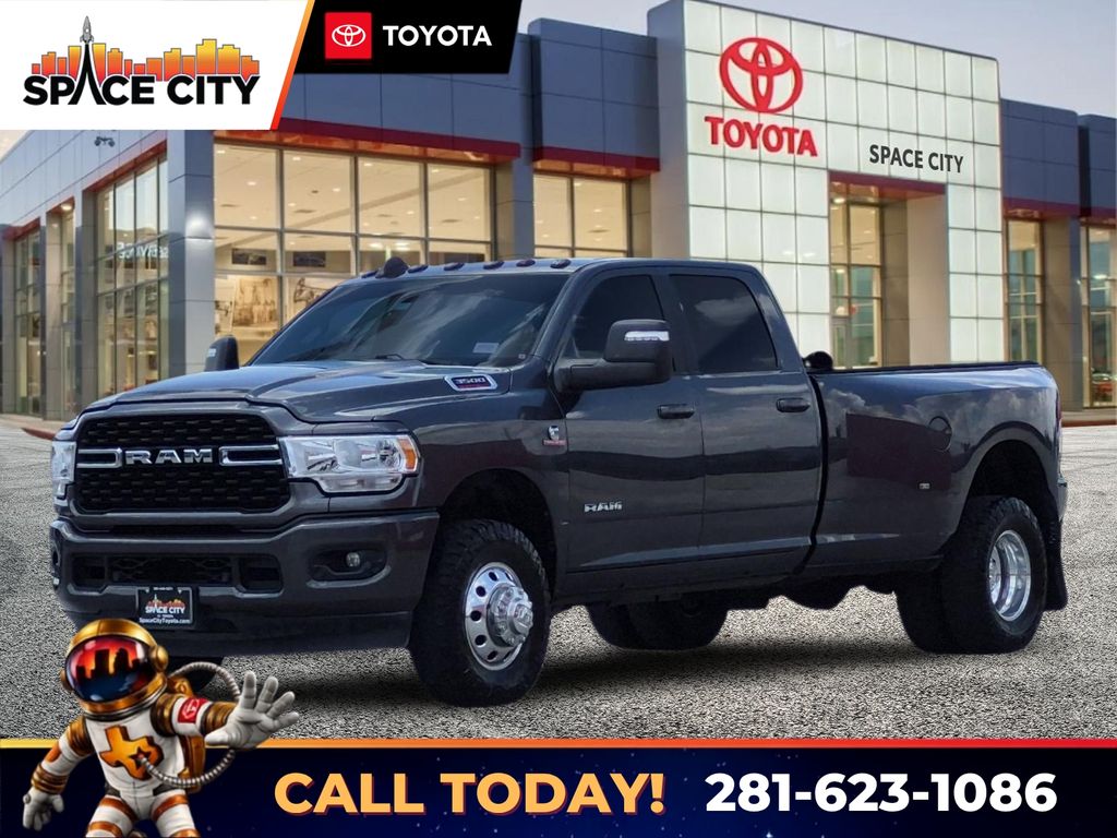 Crystal Metallic 2024 RAM 3500 Pickup Truck Four-Wheel Drive 6-Speed Automatic