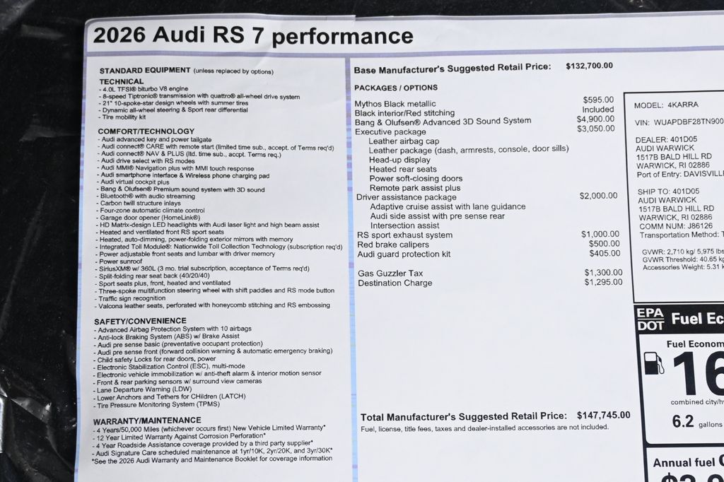 Thumbnail: 2026 Audi RS 7 - 30