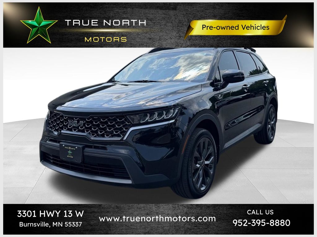 Ebony Black 2023 Kia Sorento SUV / Crossover 8-Speed Automatic