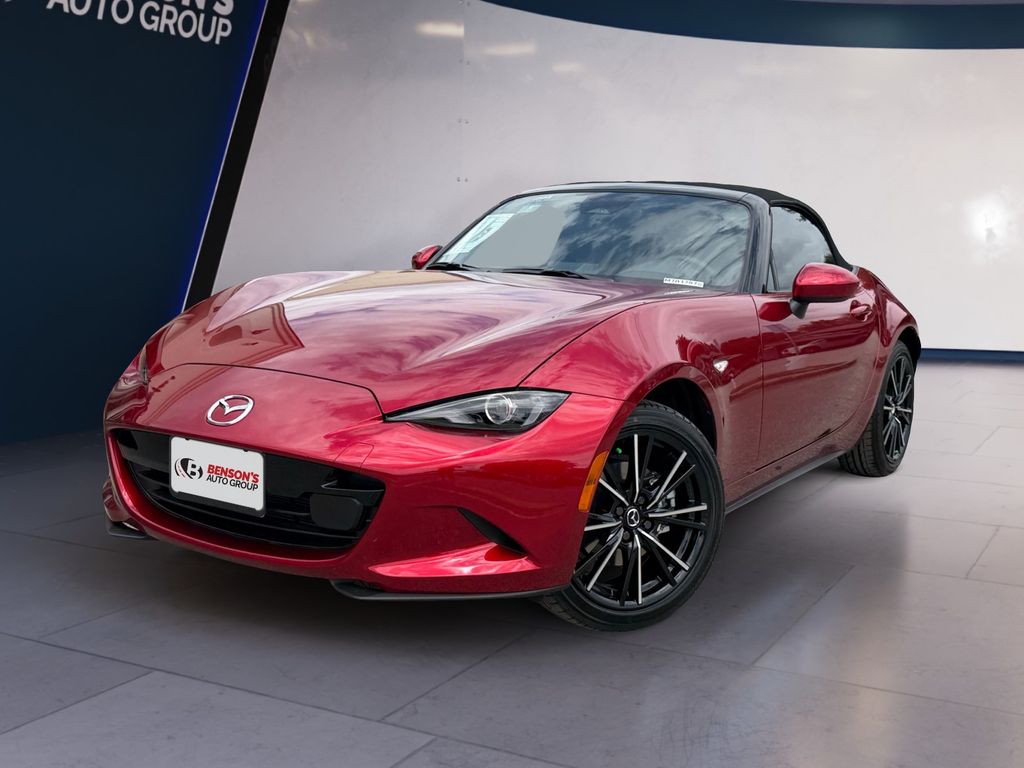 Soul Red Crystal Metallic 2026 Mazda MX-5 Miata Grand Touring RWD Convertible Rear-Wheel Drive 6-Speed Automatic