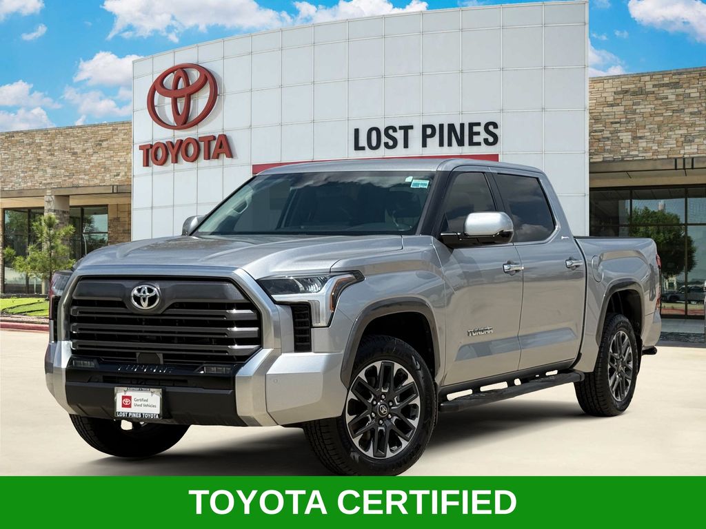 Celestial Silver Metallic 2024 Toyota Tundra Pickup Truck Four-Wheel Drive Automatic