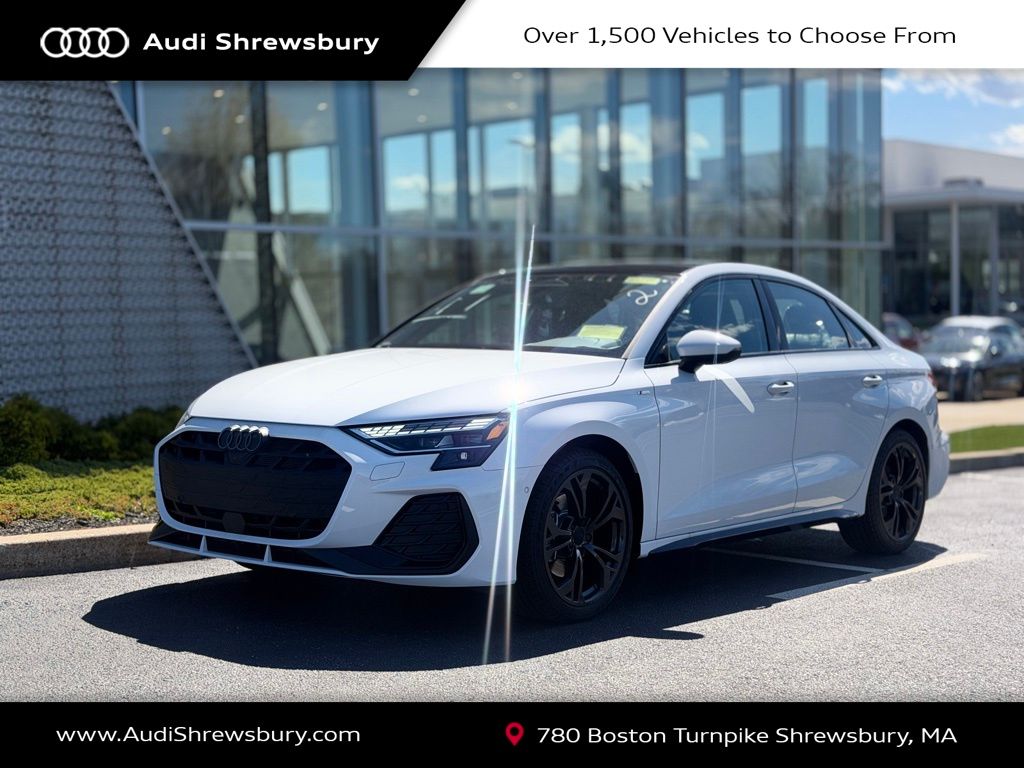 Glacier White 2026 Audi A3 Hatchback 7-Speed Automatic