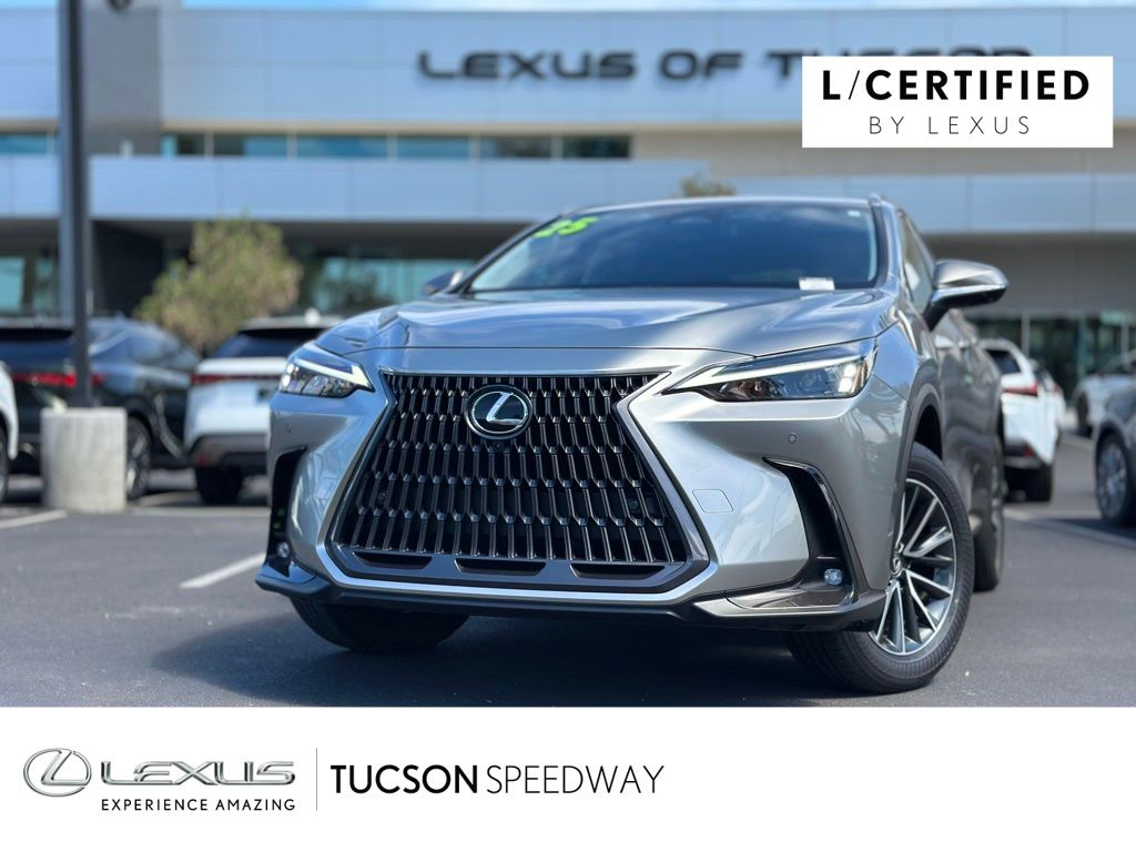 Silver 2025 Lexus NX Hybrid 350h Premium AWD SUV / Crossover All-Wheel Drive Continuously Variable Transmission