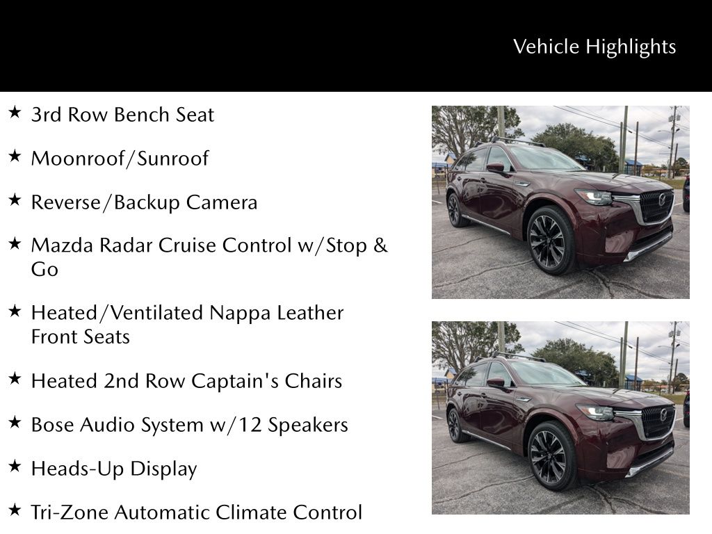 2025 Mazda CX-90 3.3 Turbo S Premium Package