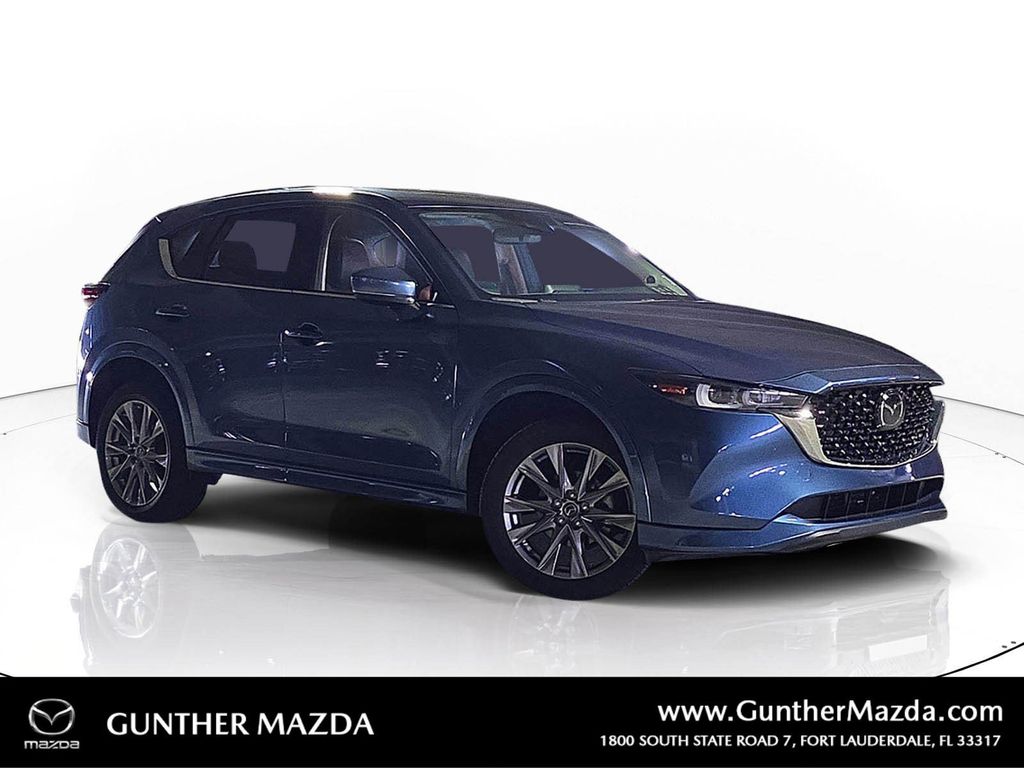 Eternal Blue Mica 2024 Mazda CX-5 2.5 S Premium AWD SUV / Crossover All-Wheel Drive 6-Speed Automatic