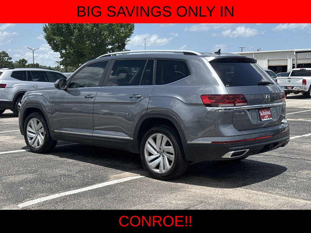 2021 Volkswagen Atlas SEL Gray at DeMontrond Mazda