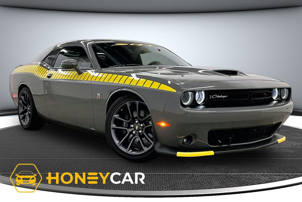 Destroyer Gray Clearcoat 2023 Dodge Challenger Coupe Rear-Wheel Drive 8-Speed Automatic