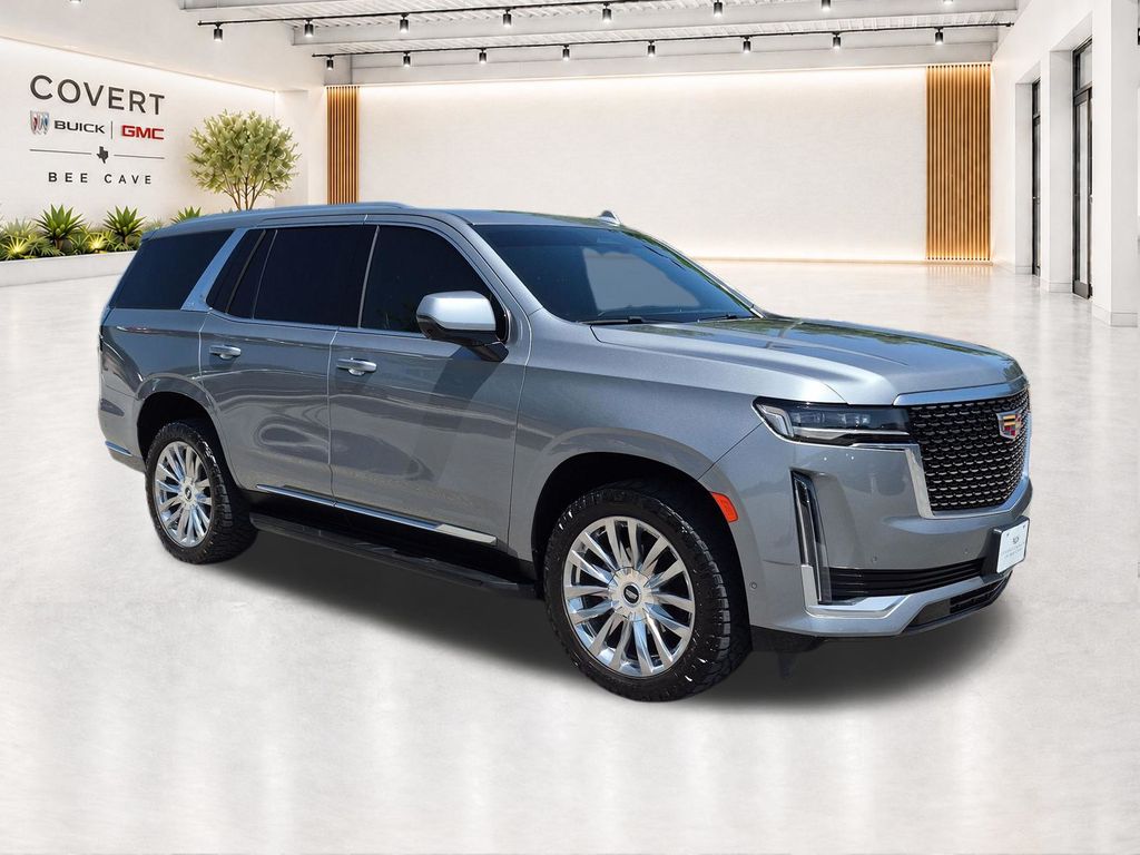 Silver Metallic 2023 Cadillac Escalade SUV / Crossover Four-Wheel Drive Automatic