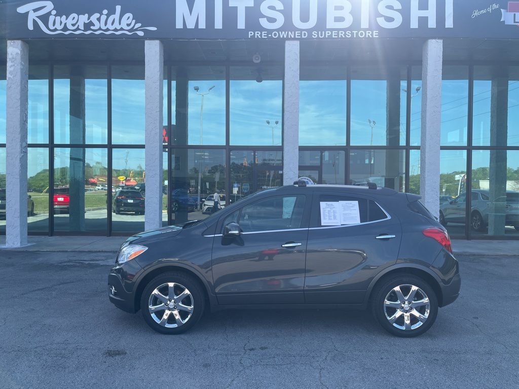Graphite Gray Metallic 2016 Buick Encore Leather AWD SUV / Crossover All-Wheel Drive 6-Speed Automatic Overdrive
