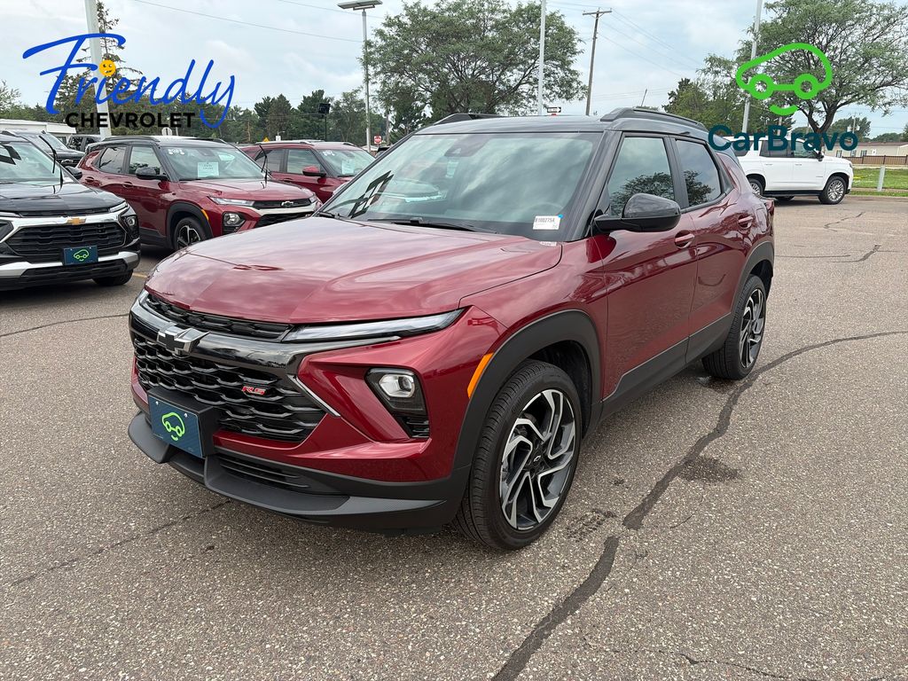 Red (Crimson Metallic) 2025 Chevrolet Trailblazer SUV / Crossover Four-Wheel Drive 9-Speed Automatic