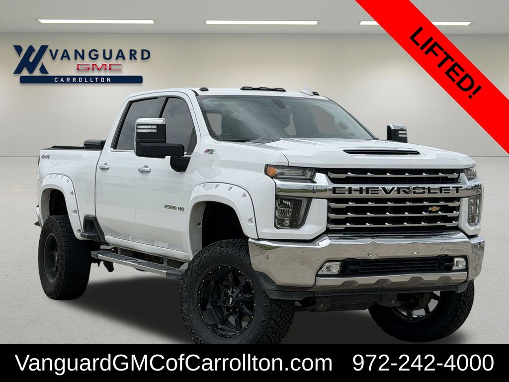 Summit White 2021 Chevrolet Silverado 2500HD Pickup Truck Four-Wheel Drive 6-Speed Automatic