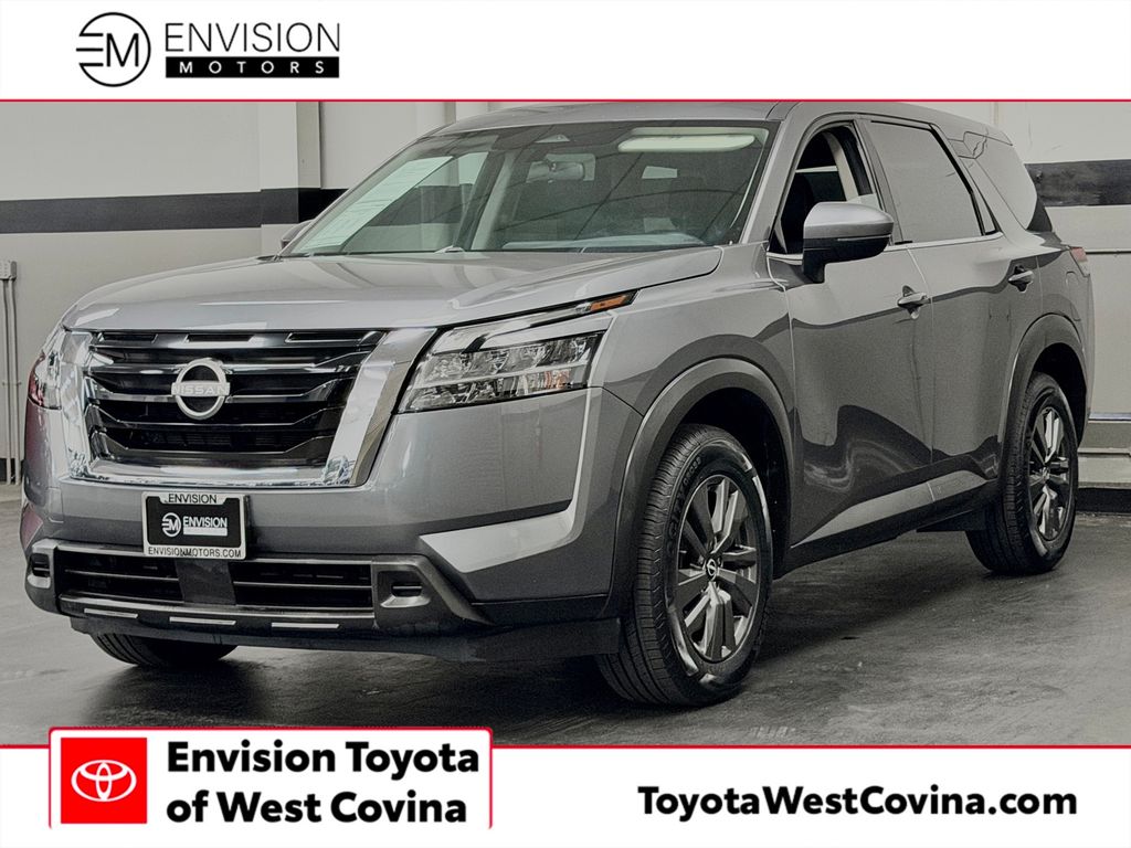Gray (Gun Metallic) 2022 Nissan Pathfinder SUV / Crossover Front-Wheel Drive 9-Speed Automatic