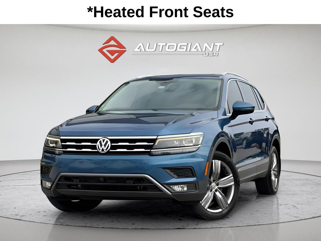 Silk Blue Metallic 2018 Volkswagen Tiguan SUV / Crossover Front-Wheel Drive 8-Speed Automatic