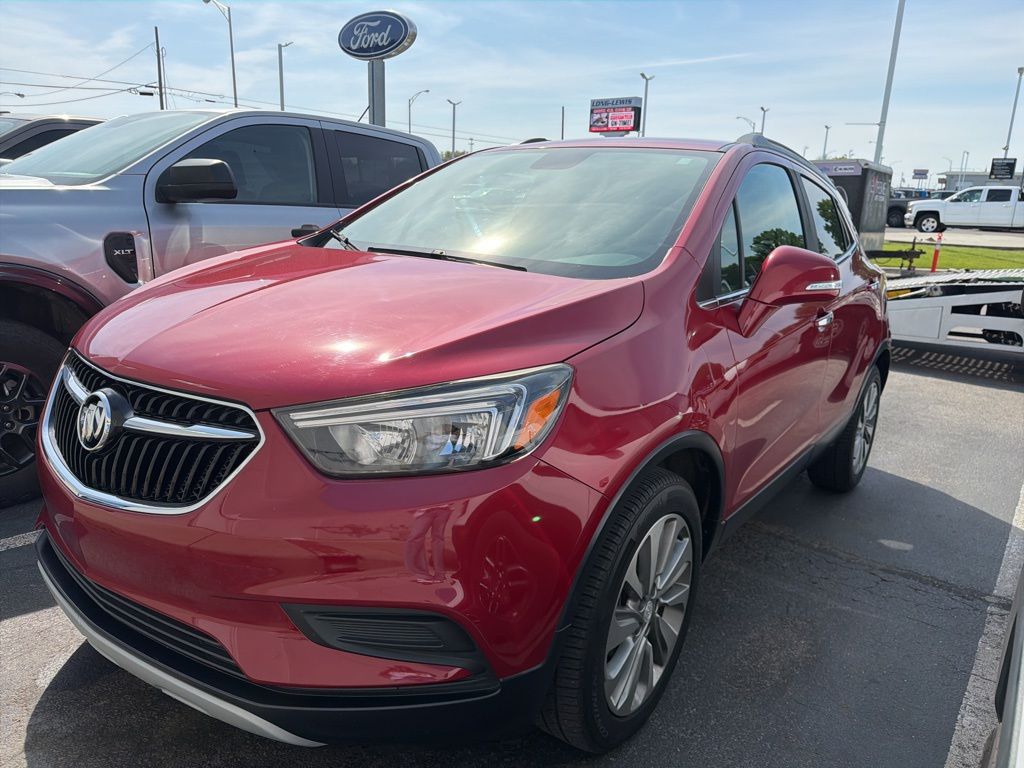 Winterberry Red Metallic 2017 Buick Encore Preferred FWD SUV / Crossover Front-Wheel Drive 6-Speed Automatic Overdrive