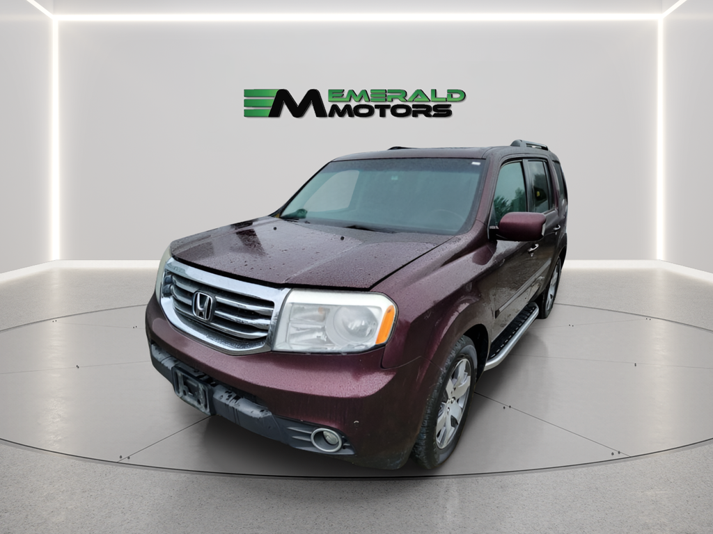 Red (Burgundy) 2015 Honda Pilot SUV / Crossover Four-Wheel Drive 5-Speed Automatic