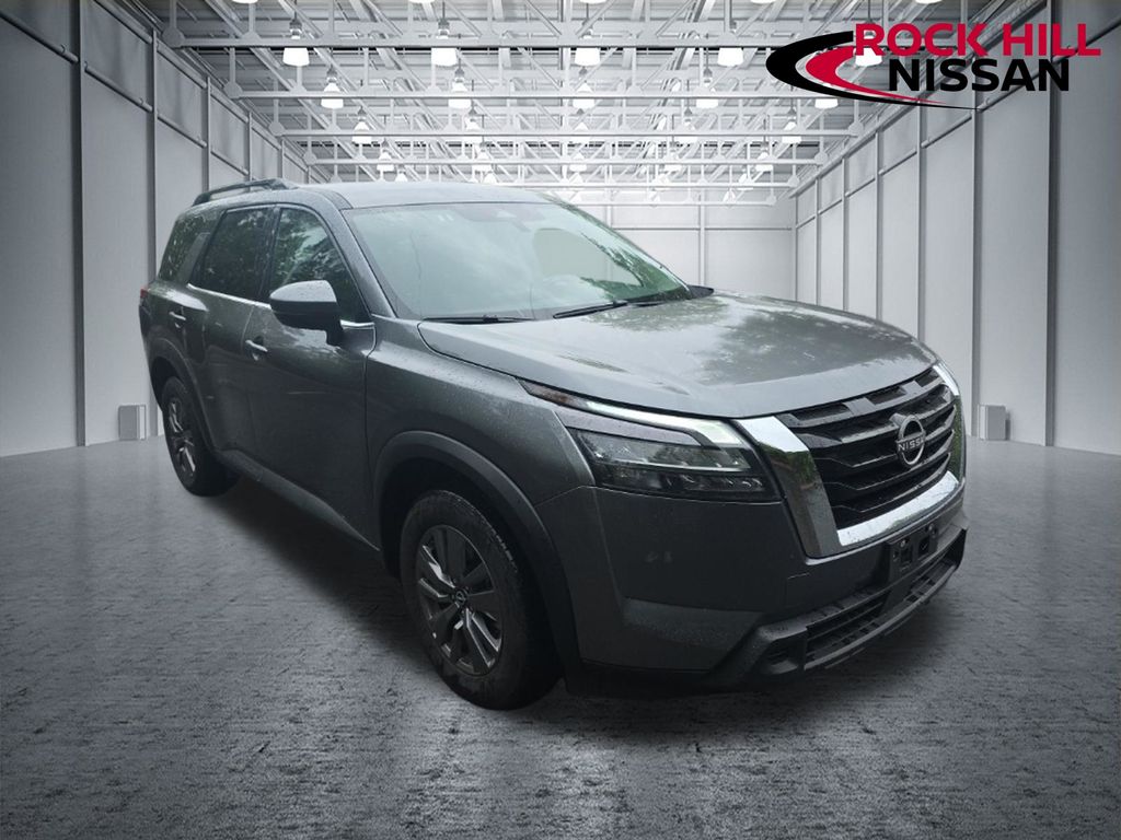 Gray (Gun Metallic) 2025 Nissan Pathfinder SUV / Crossover All-Wheel Drive 9-Speed Automatic