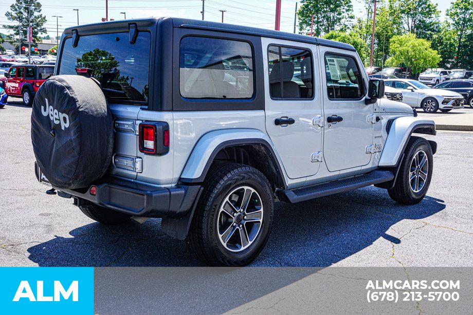 Used 2023 Silver Jeep Sahara image 6