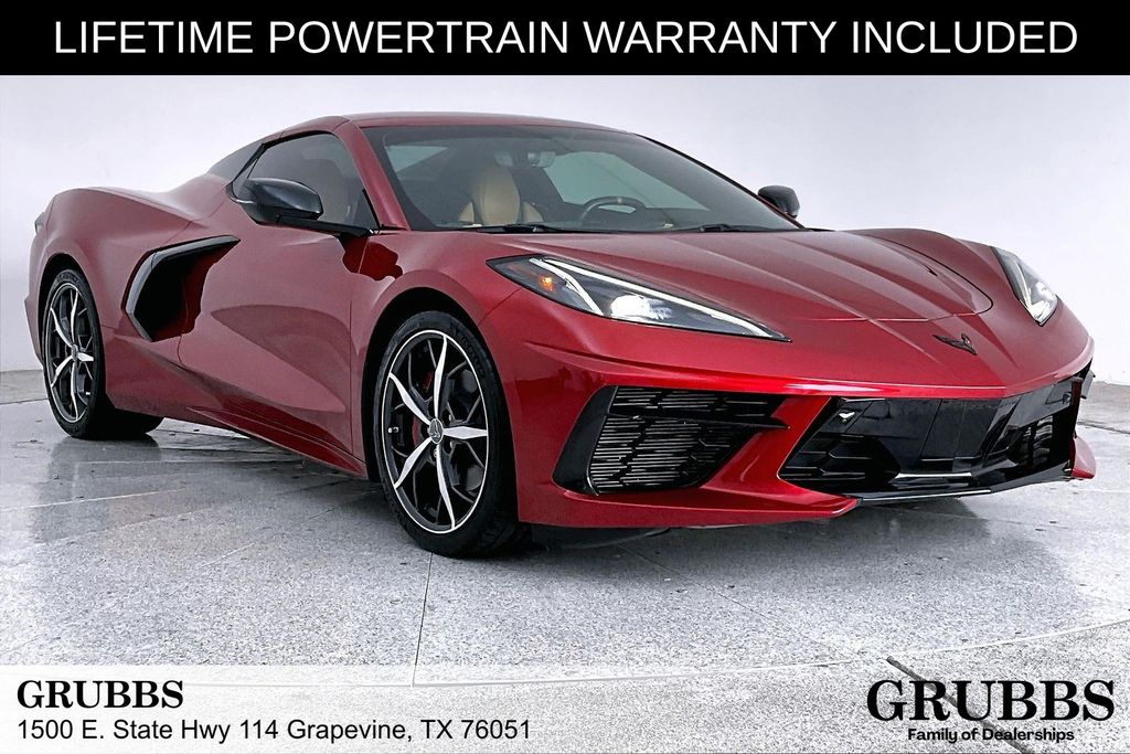 Red Mist Metallic Tintcoat 2023 Chevrolet Corvette Convertible Rear-Wheel Drive 8-Speed Dual Clutch