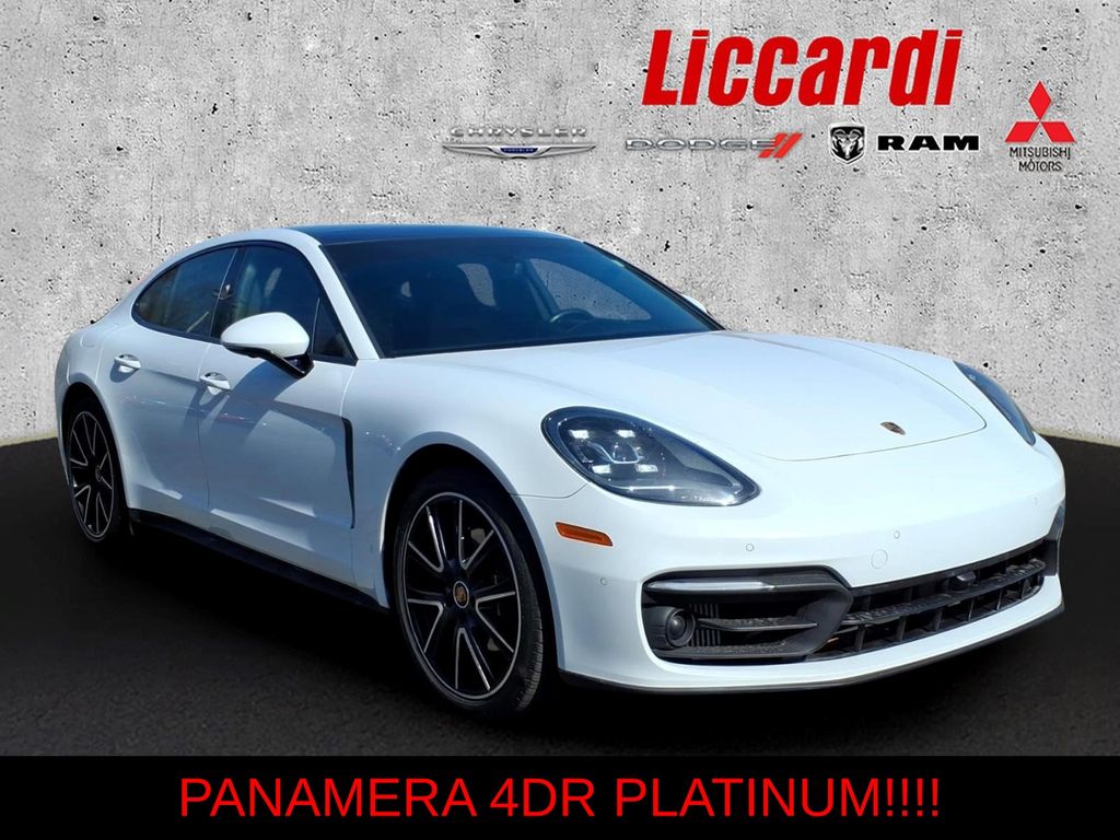 Carrara White Metallic 2023 Porsche Panamera Sedan All-Wheel Drive 8-Speed Automatic