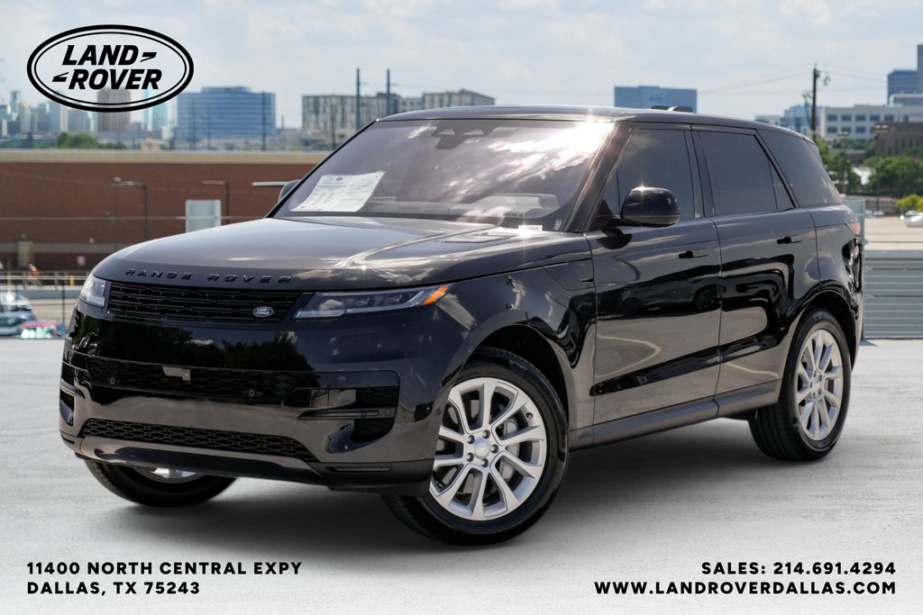 Black 2023 Land Rover Range Rover Sport SUV / Crossover All-Wheel Drive 8-Speed Automatic
