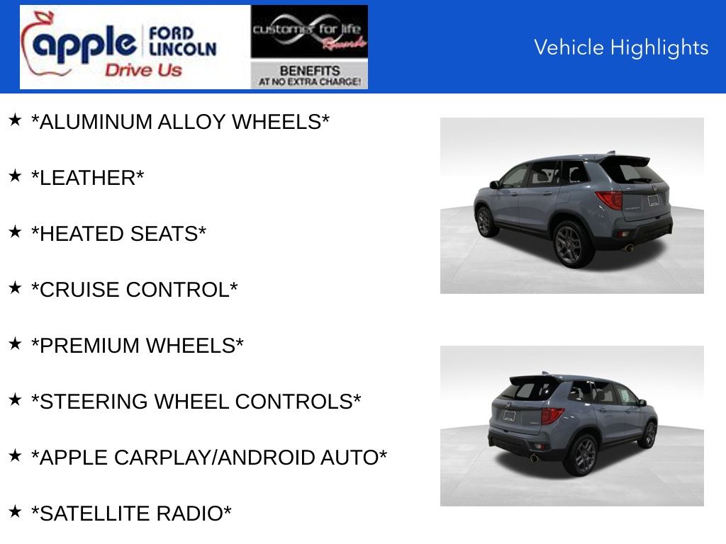 2022 Honda Passport AWD EX-L