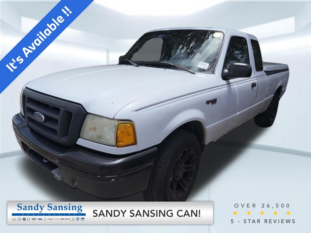 White 2005 Ford Ranger 2 Dr XL Extended Cab SB Pickup Truck Rear-Wheel Drive 5-Speed Automatic