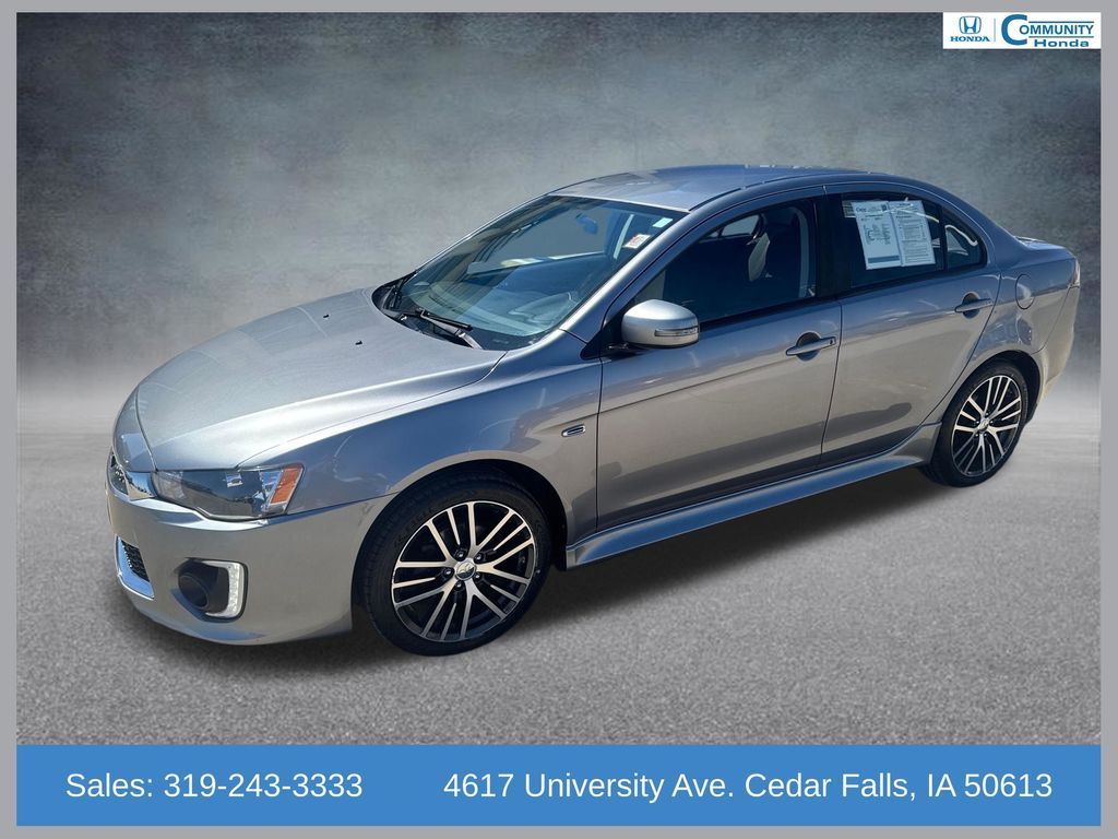 2017 Mitsubishi Lancer ES AWD Sedan All-Wheel Drive Continuously Variable Transmission