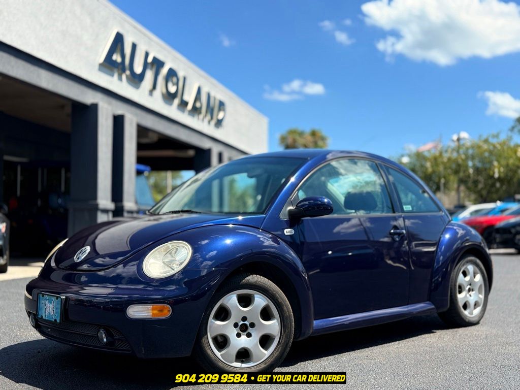 Blue Lagoon Metallic 2002 Volkswagen Beetle Hatchback 4-Speed Automatic