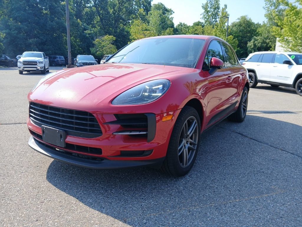Red 2019 Porsche Macan SUV / Crossover All-Wheel Drive 7-Speed Automatic