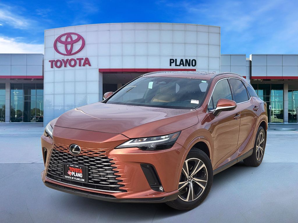 Red (Copper Crest) 2024 Lexus RX Hybrid 350h AWD SUV / Crossover All-Wheel Drive Continuously Variable Transmission