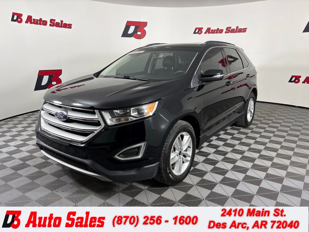 Shadow Black 2018 Ford Edge SEL SUV / Crossover Front-Wheel Drive 6-Speed Automatic