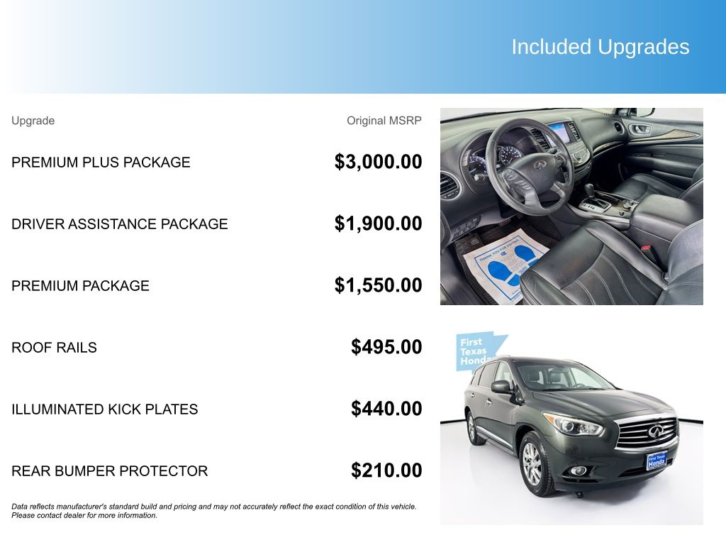 Used Car 2014 Infiniti Qx60  Base For Sale Under $10,000 In Austin, Texas