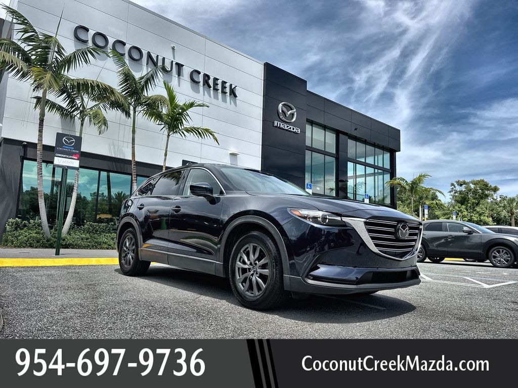 Deep Crystal Blue Mica 2021 Mazda CX-9 SUV / Crossover Front-Wheel Drive 6-Speed Automatic
