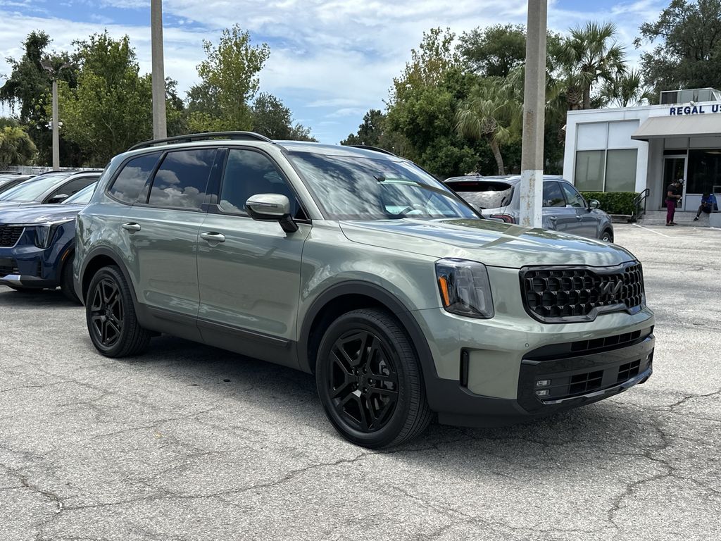 Jungle Green 2025 Kia Telluride SUV / Crossover All-Wheel Drive 8-Speed Automatic