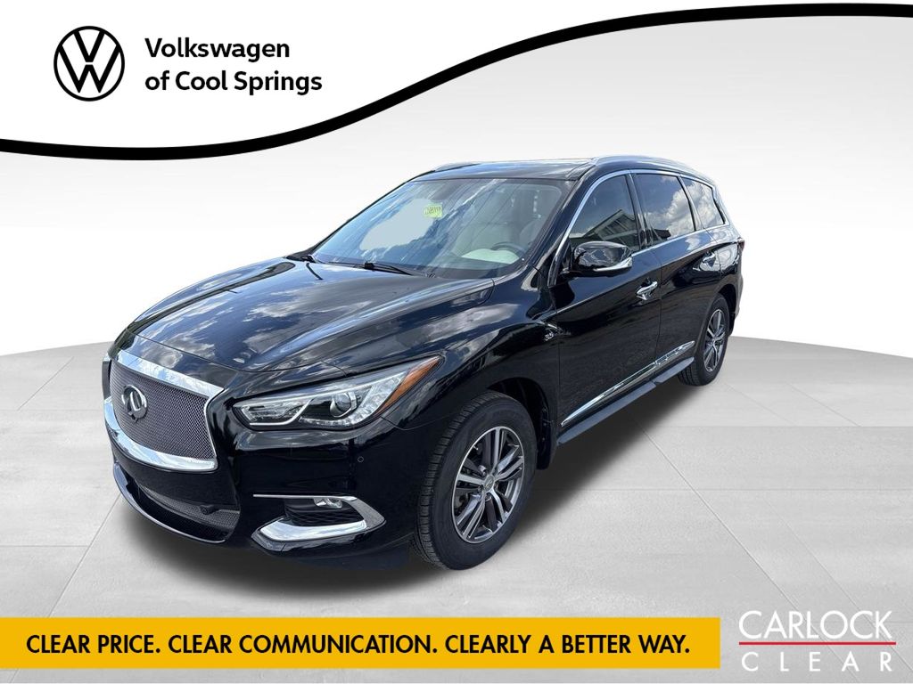 Black Obsidian 2017 INFINITI QX60 SUV / Crossover Front-Wheel Drive Continuously Variable Transmission