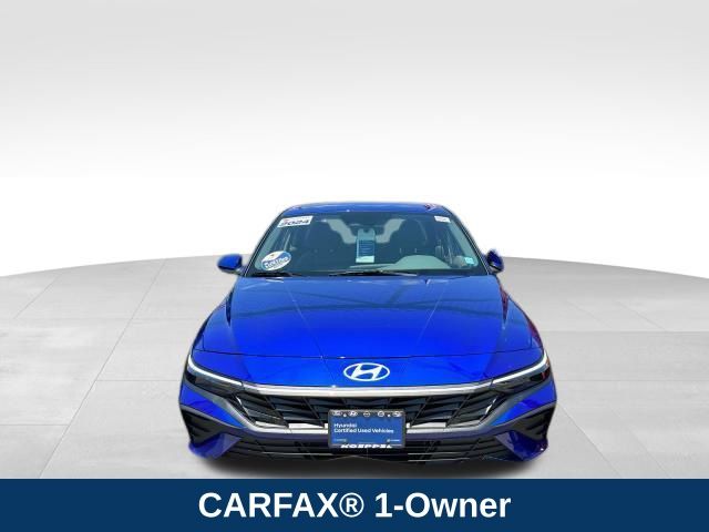 2024 Hyundai Elantra Hybrid Blue 2