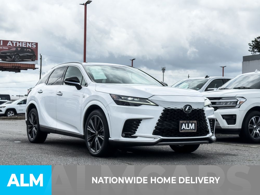 Used 2023 White Lexus 350 F Sport Handling image 4