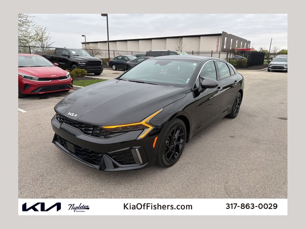 Aurora Black Pearl 2026 Kia K5 GT-Line FWD Sedan Front-Wheel Drive 8-Speed Automatic