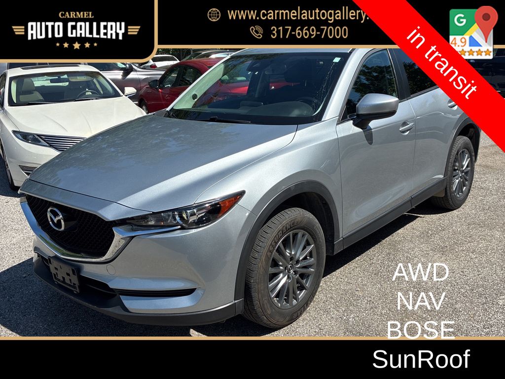 Sonic Silver Metallic 2017 Mazda CX-5 Touring AWD SUV / Crossover All-Wheel Drive 6-Speed Automatic